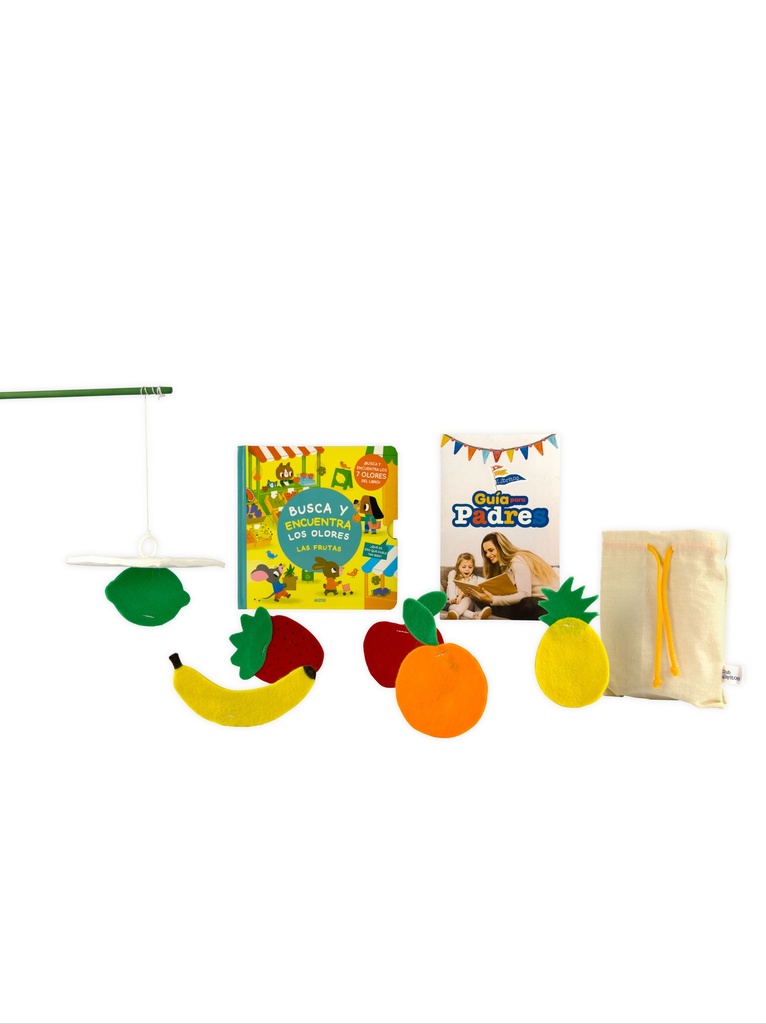 Cajita "Busca y encuentra los olores de las frutas"