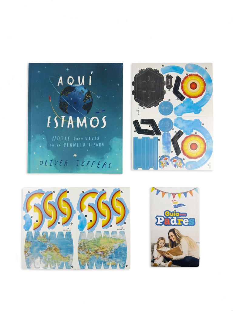 Cajita "Aquí estamos"