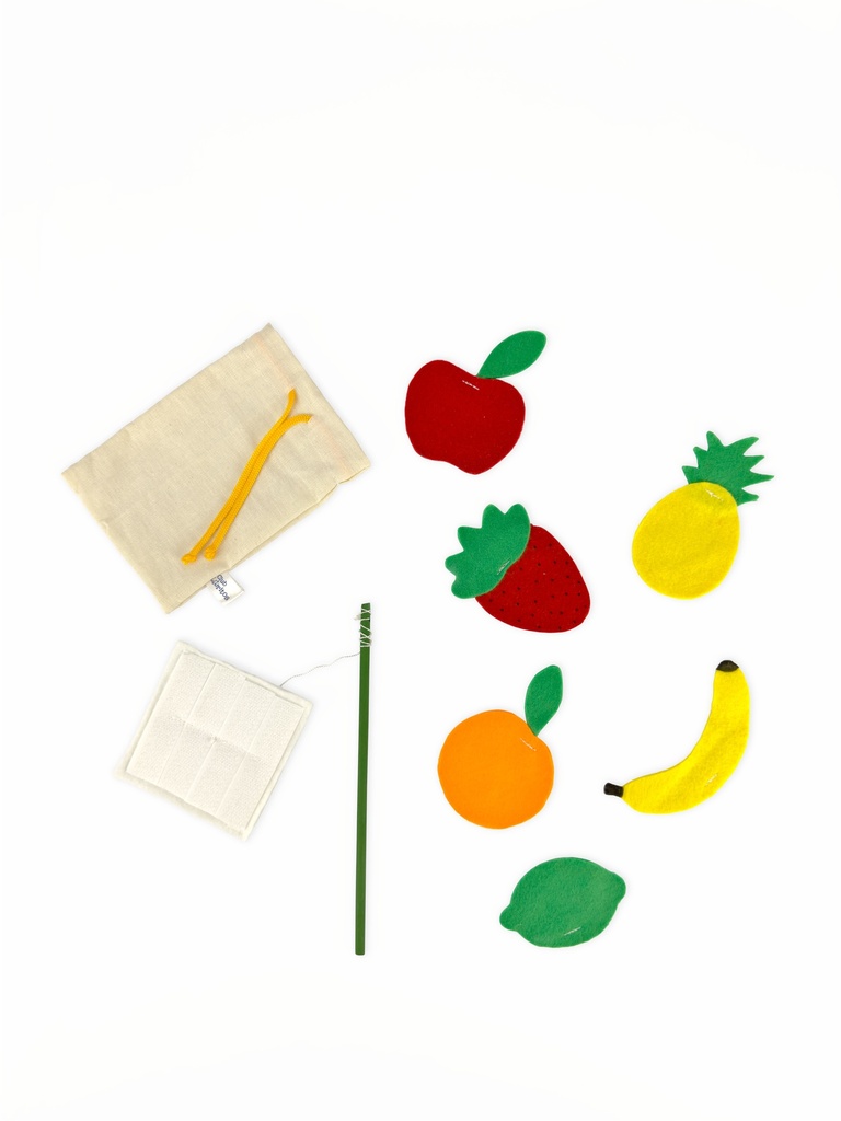 Cajita "Busca y encuentra los olores de las frutas"