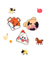 Cajita Los animales de la granja