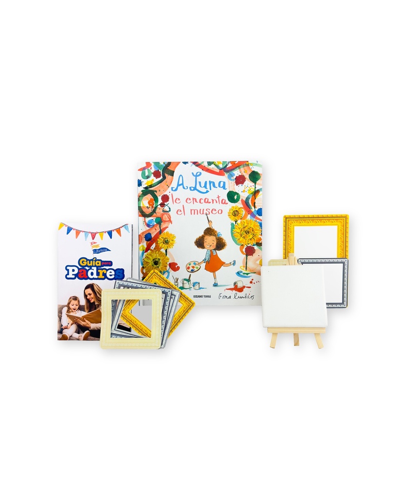 Cajita A Luna le encanta el museo