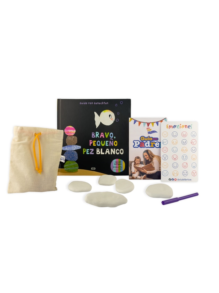 Cajita Bravo, pequeño pez blanco